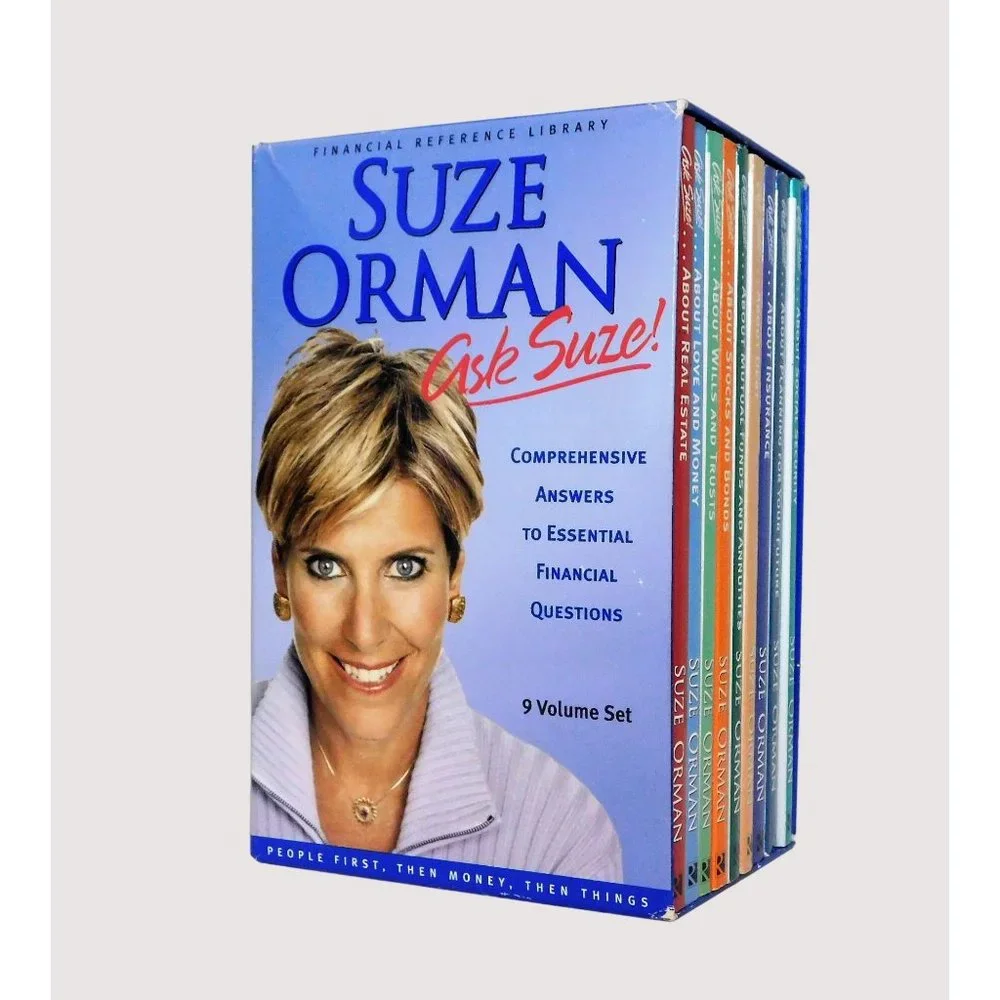 Suze Orman Financial Reference Library 9 Volume Set Boxed Trade PB - Picture 1 of 11